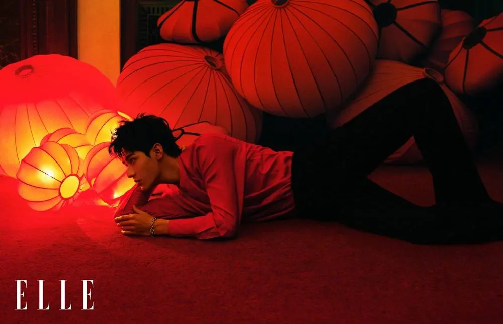 Gong Jun @ ELLE China February 2024