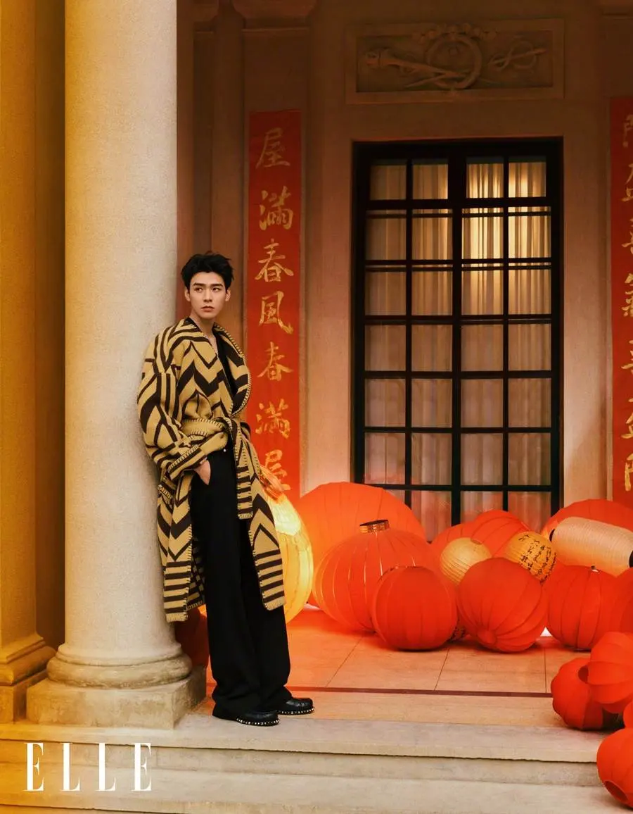 Gong Jun @ ELLE China February 2024