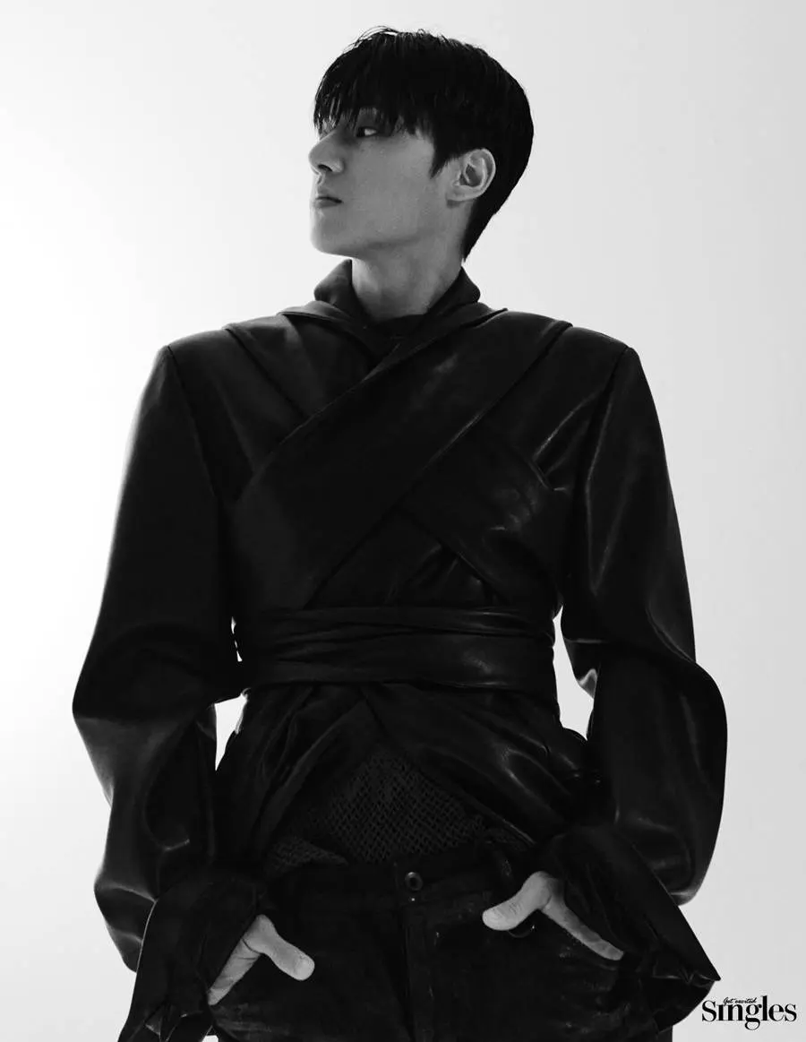(ATEEZ) Yeosang, San & Wooyoung @ Singles Korea January 2024