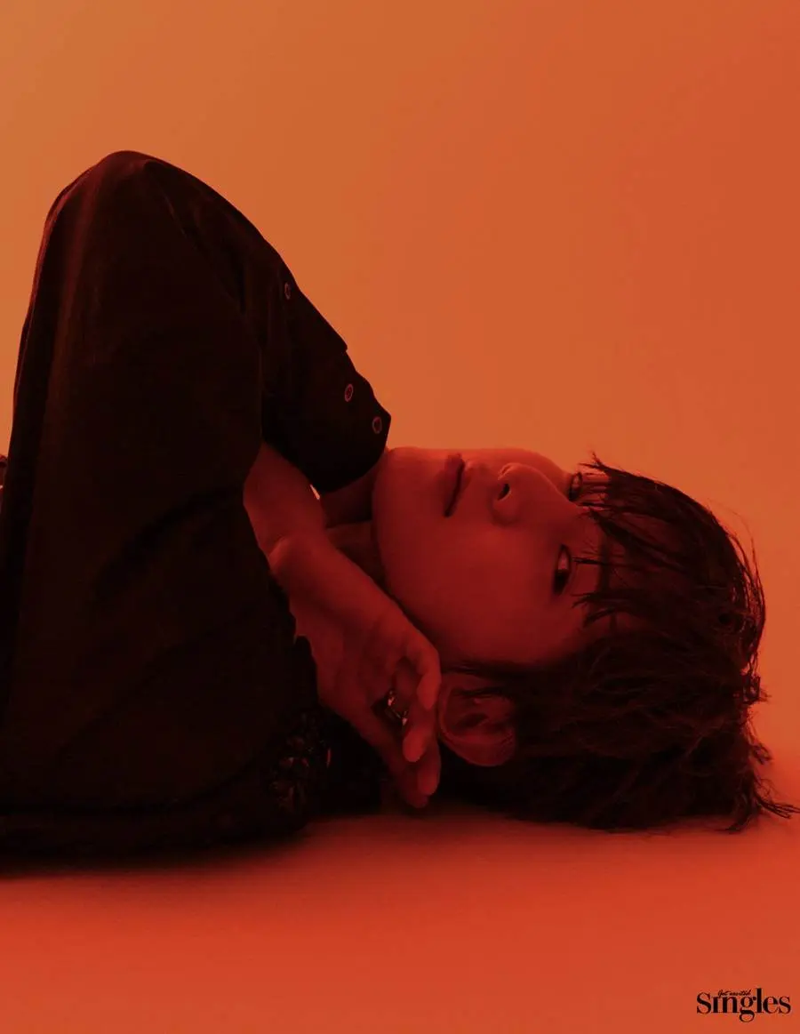 (ATEEZ) Yeosang, San & Wooyoung @ Singles Korea January 2024