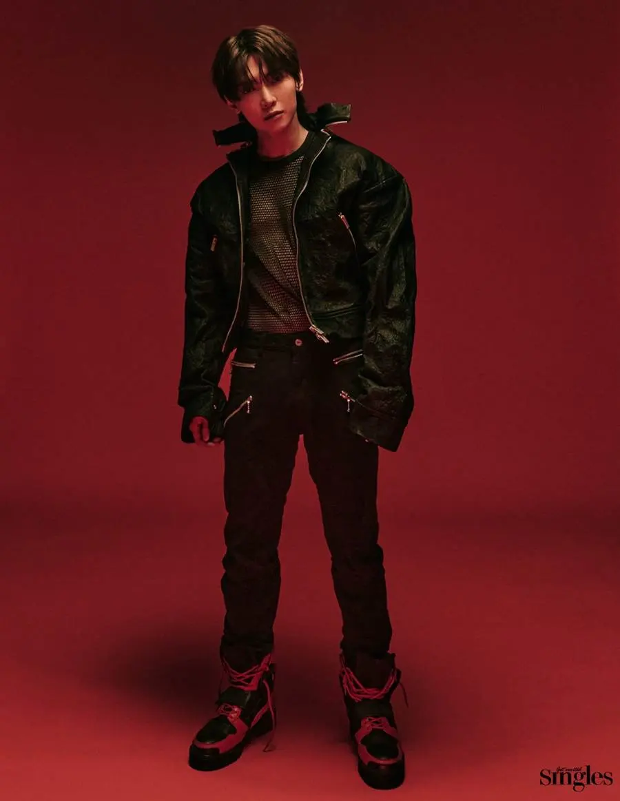 (ATEEZ) Yeosang, San & Wooyoung @ Singles Korea January 2024