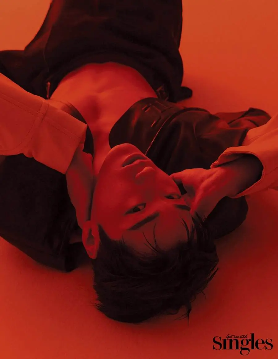 (ATEEZ) Yeosang, San & Wooyoung @ Singles Korea January 2024