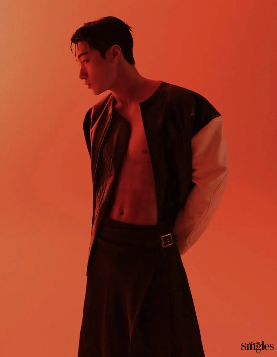 (ATEEZ) Yeosang, San & Wooyoung @ Singles Korea January 2024