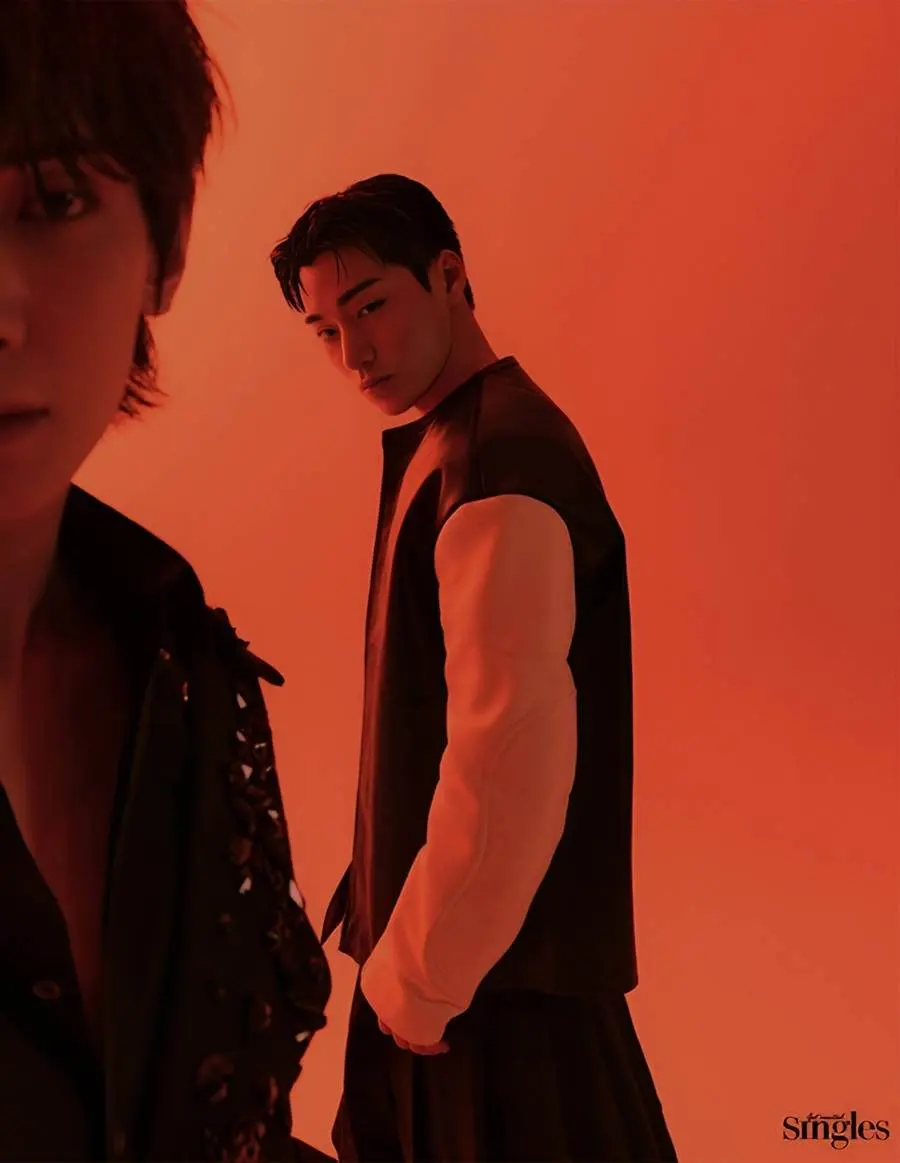 (ATEEZ) Yeosang, San & Wooyoung @ Singles Korea January 2024