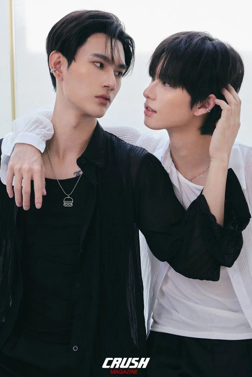 พูห์ กฤติน & พาเวล นเรศ @ CRUSH Magazine China January 2024