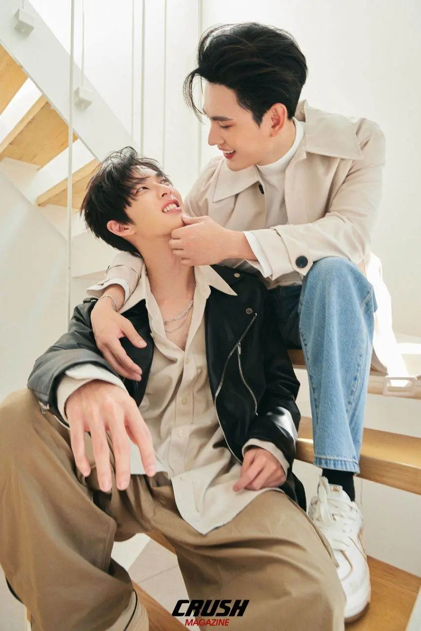 พูห์ กฤติน & พาเวล นเรศ @ CRUSH Magazine China January 2024
