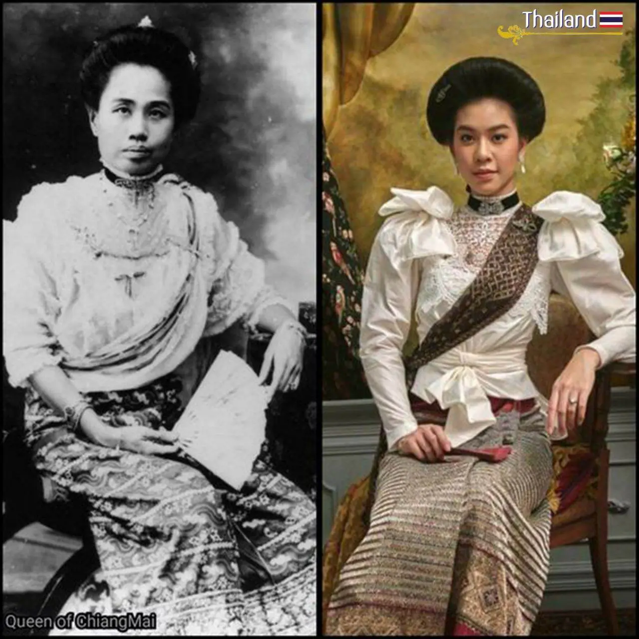 THAILAND 🇹🇭 | Lanna traditional dress of Northern Thailand