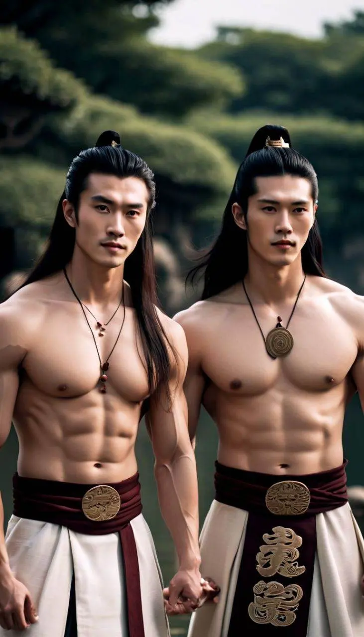 Chinese boys love : AI Art