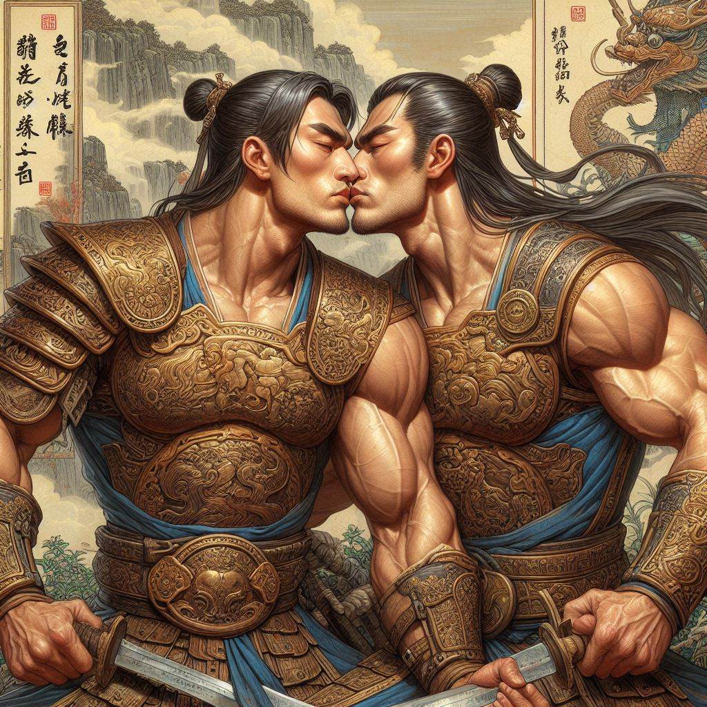 Chinese boys love : AI Art