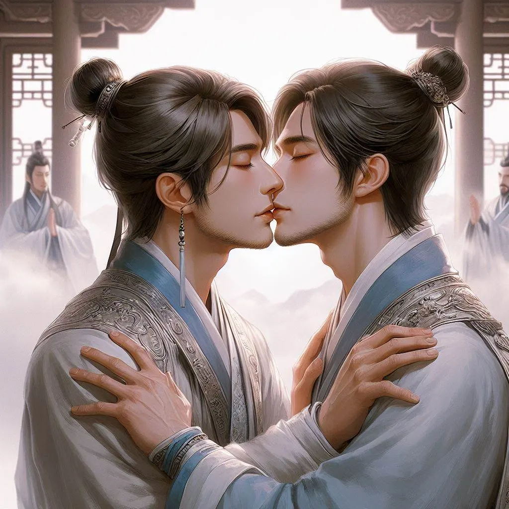 Chinese boys love : AI Art