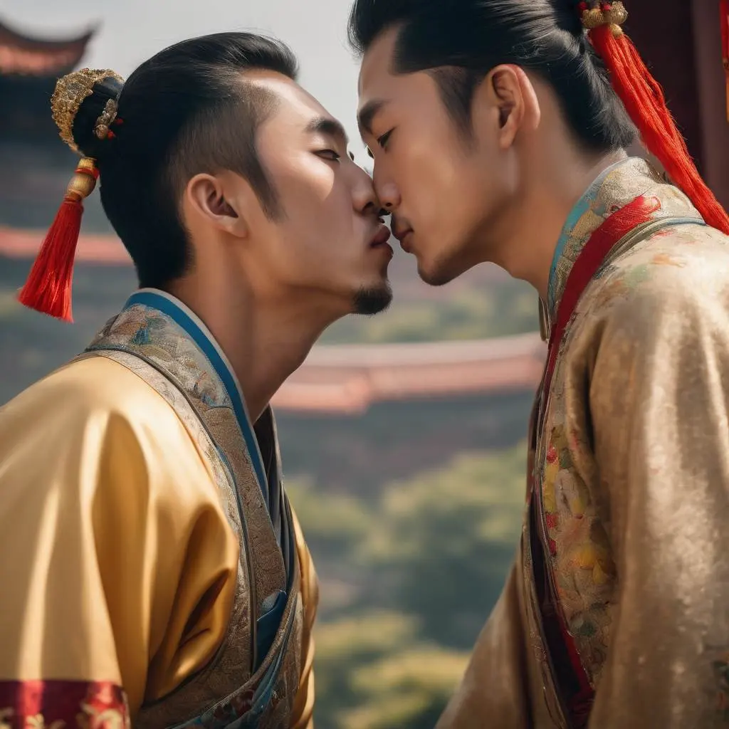Chinese boys love : AI Art