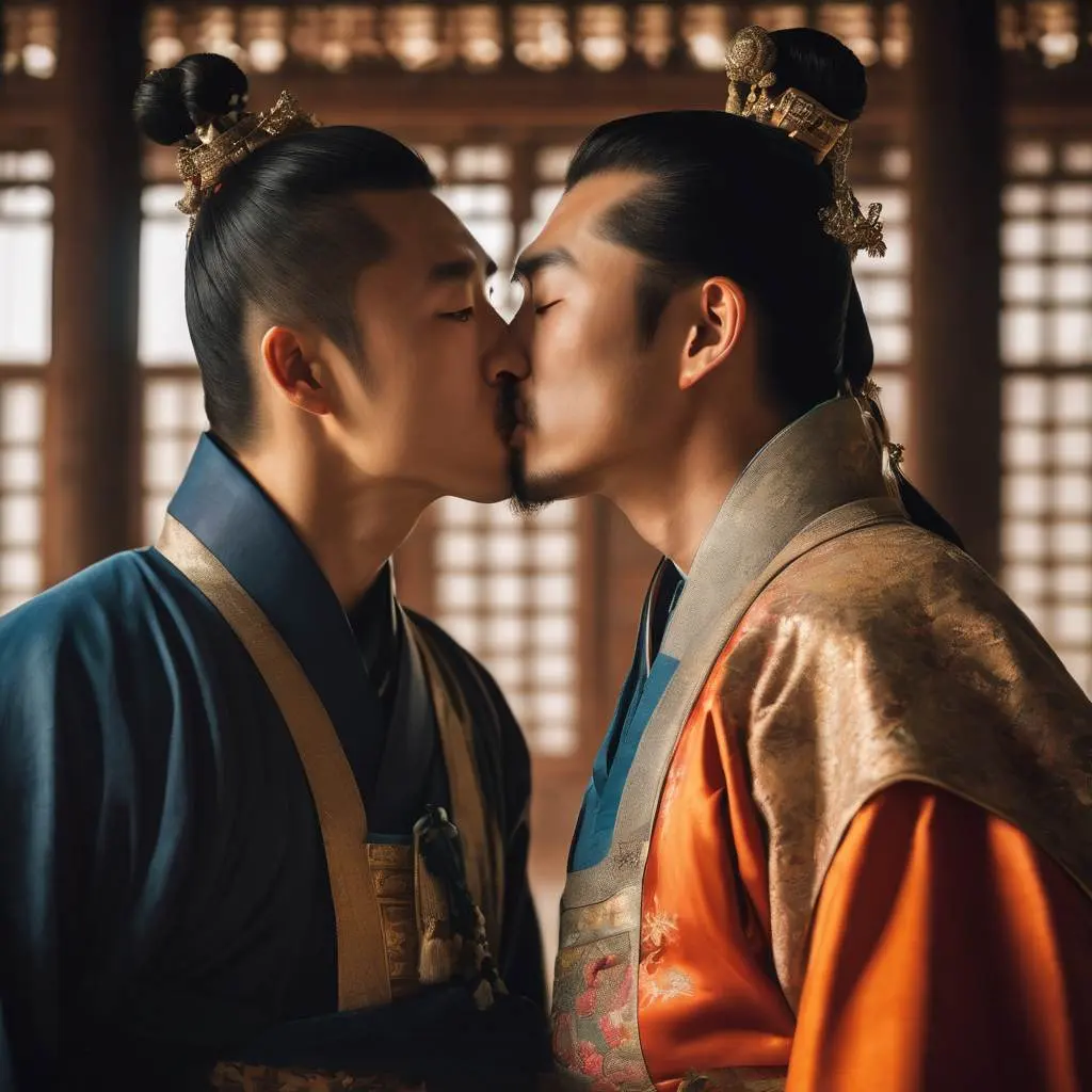 Chinese boys love : AI Art