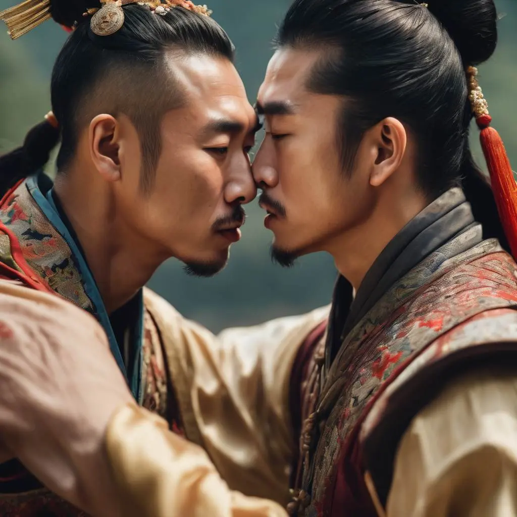 Chinese boys love : AI Art