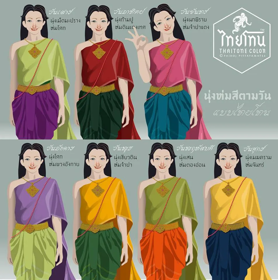 THAILAND 🇹🇭 | Daily colors in Thai people's beliefs ✨