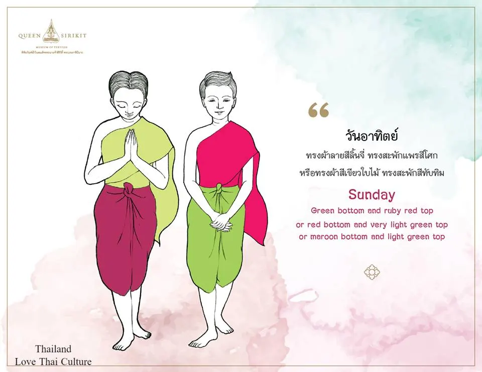 THAILAND 🇹🇭 | Daily colors in Thai people's beliefs ✨