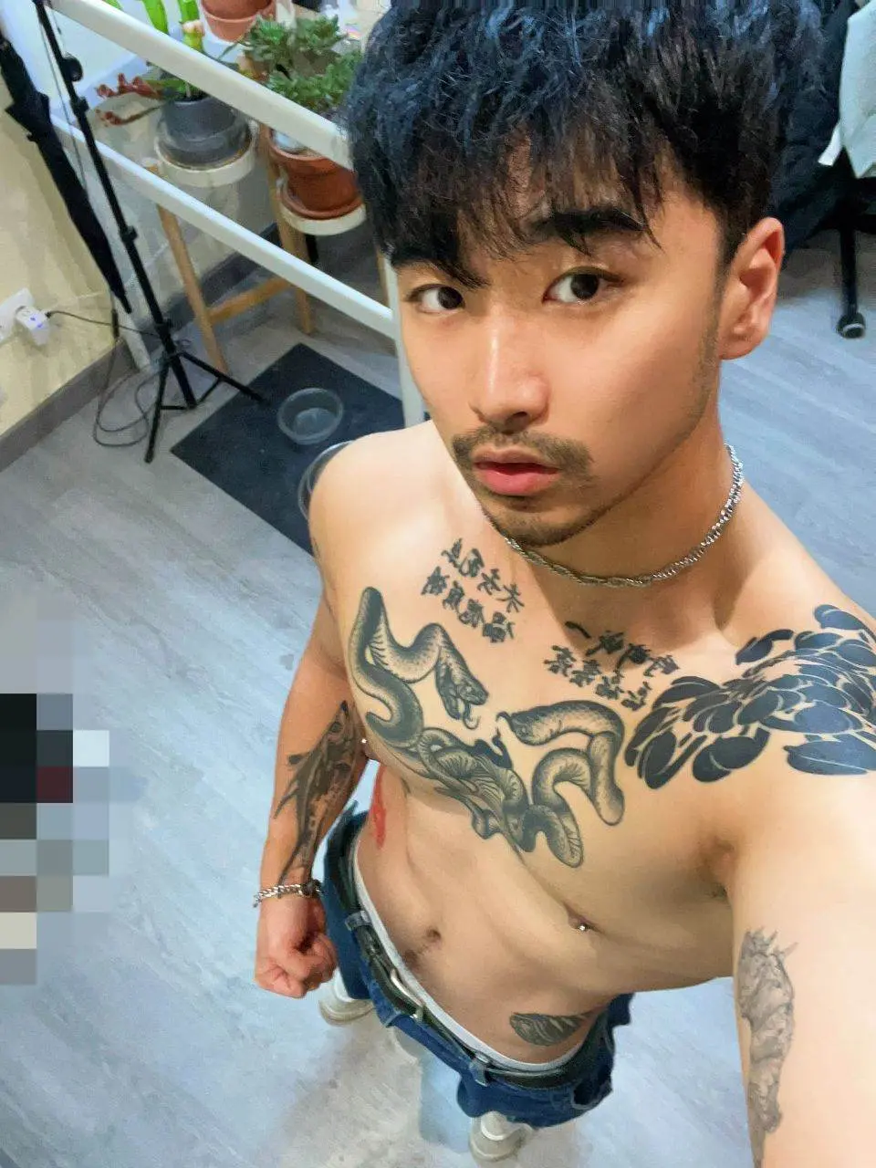 ตี๋จีน สักลาย .