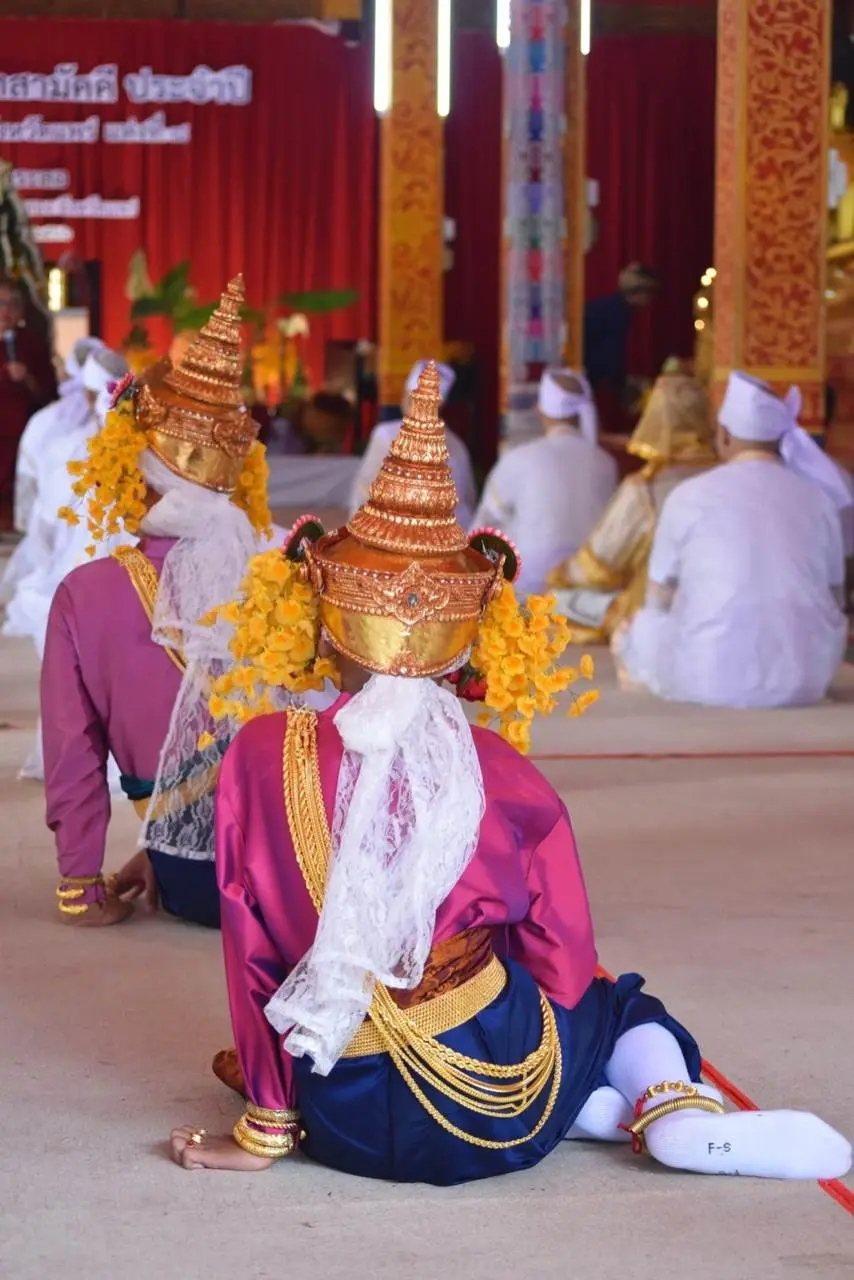 ปอยบวชลูกแก้วเมืองสอง วัดพระธาตุพระลอ อำเภอสอง จังหวัดแพร่