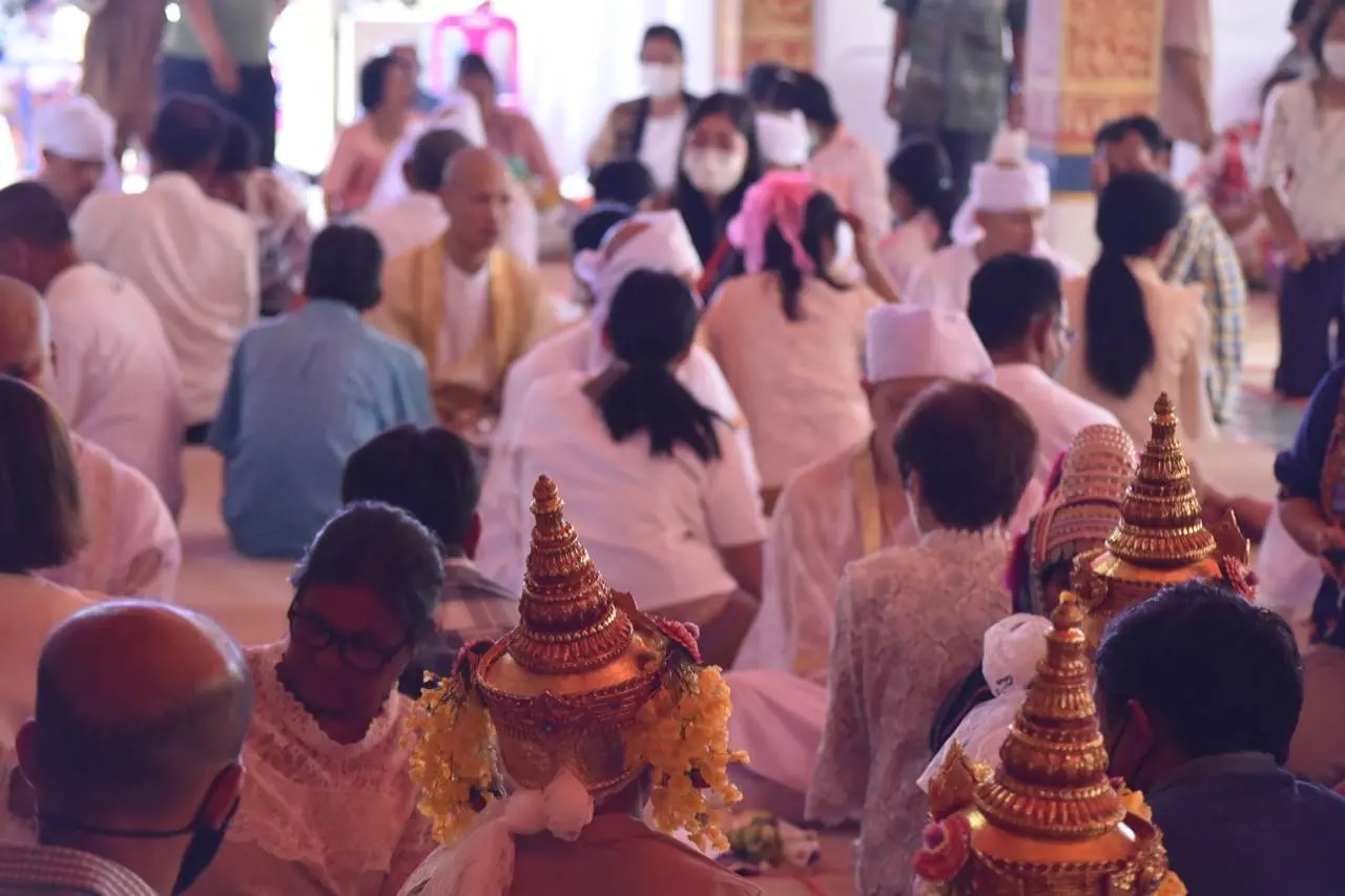 ปอยบวชลูกแก้วเมืองสอง วัดพระธาตุพระลอ อำเภอสอง จังหวัดแพร่