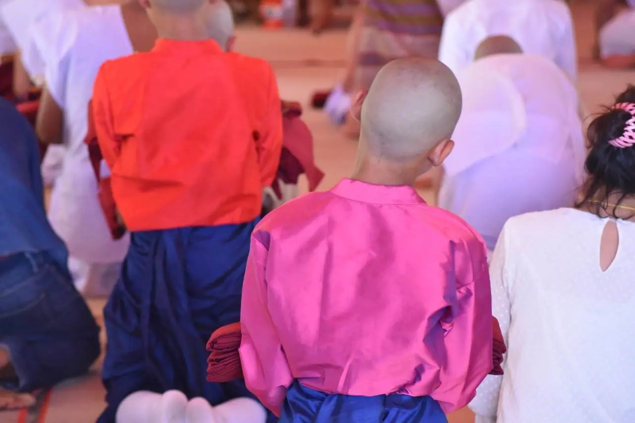 ปอยบวชลูกแก้วเมืองสอง วัดพระธาตุพระลอ อำเภอสอง จังหวัดแพร่