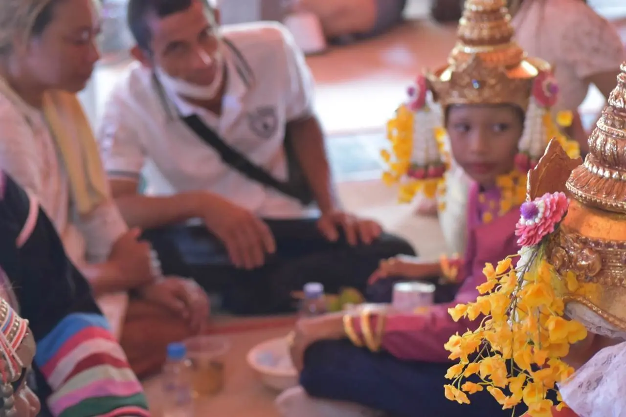 ปอยบวชลูกแก้วเมืองสอง วัดพระธาตุพระลอ อำเภอสอง จังหวัดแพร่