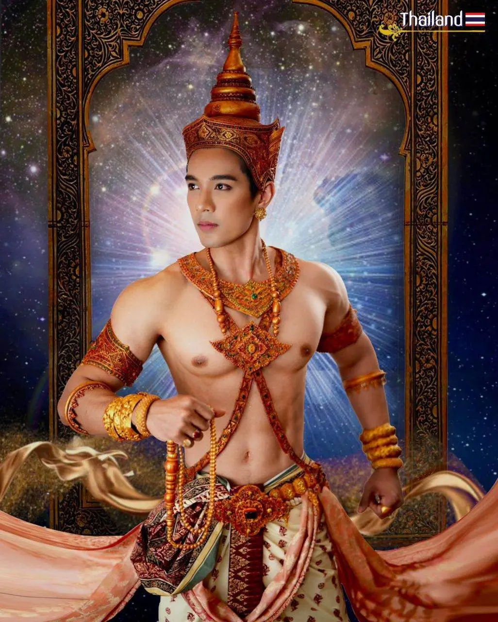 "Khun Sangkhan" The Lord of Lanna Songkran festival, 2023 | THAILAND 🇹🇭