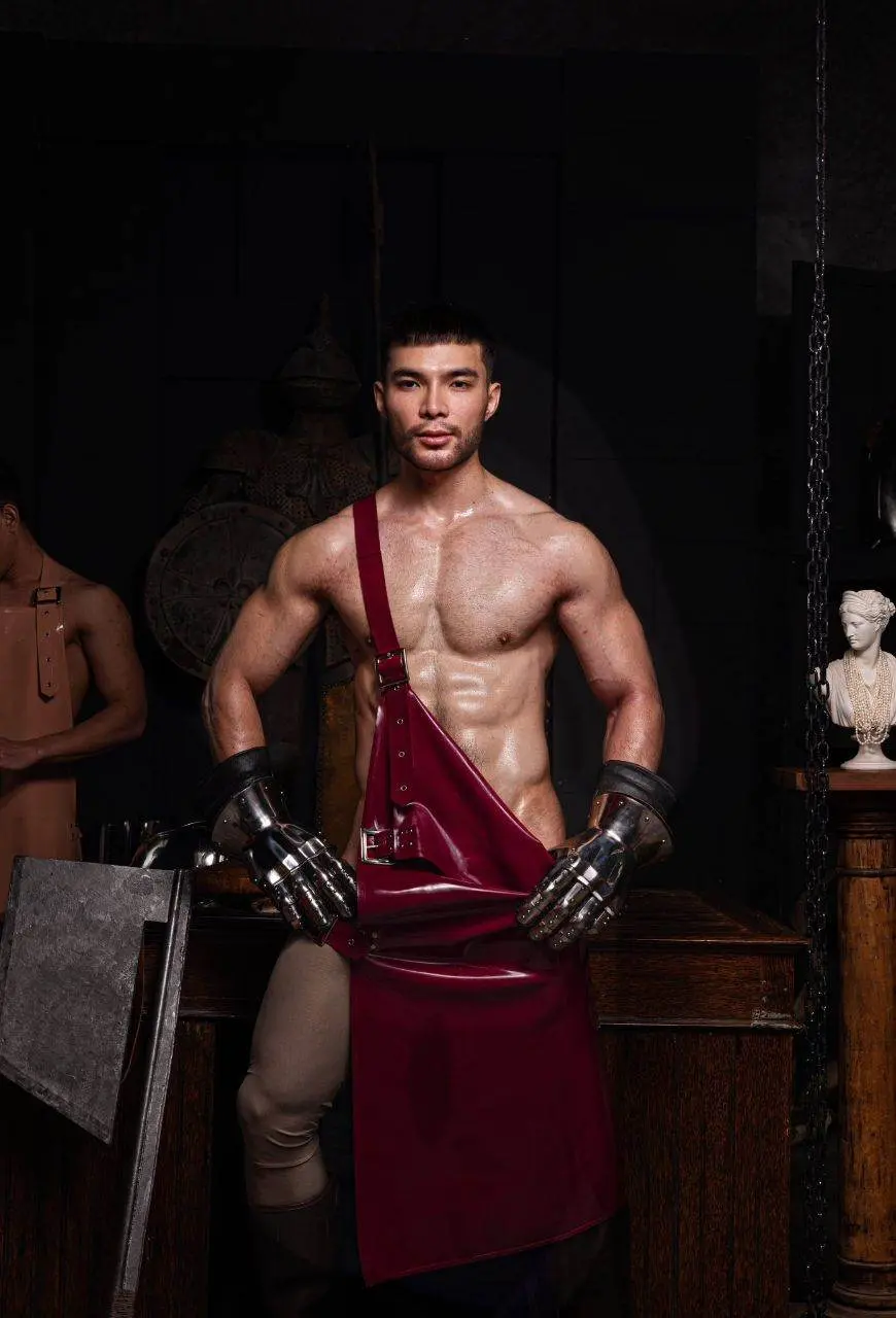 หล่อเข้ม พร้อมขนดก จาก tw. @apolloartX