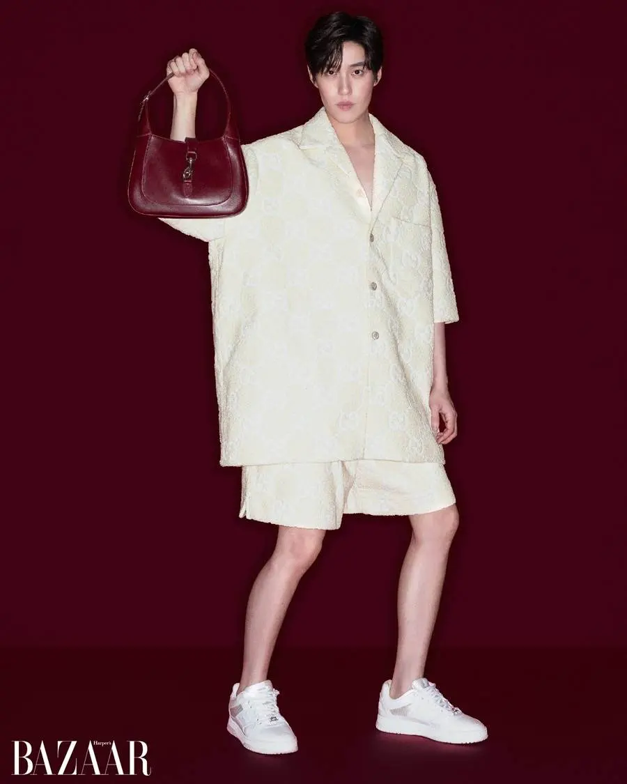 ต่อ-ธนภพ & ใหม่-ดาวิกา @ Harper's BAZAAR Thailand January 2024