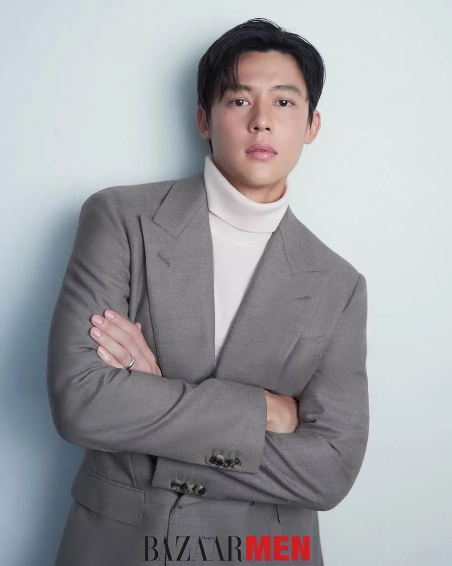 หมาก-ปริญ @ Harper&rsquo;s BAZAAR MEN Thailand January 2024