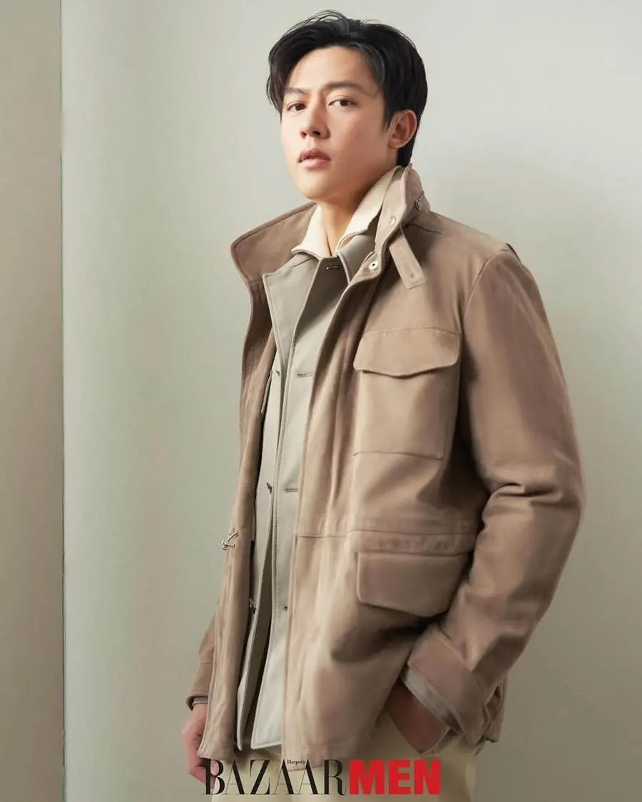 หมาก-ปริญ @ Harper&rsquo;s BAZAAR MEN Thailand January 2024