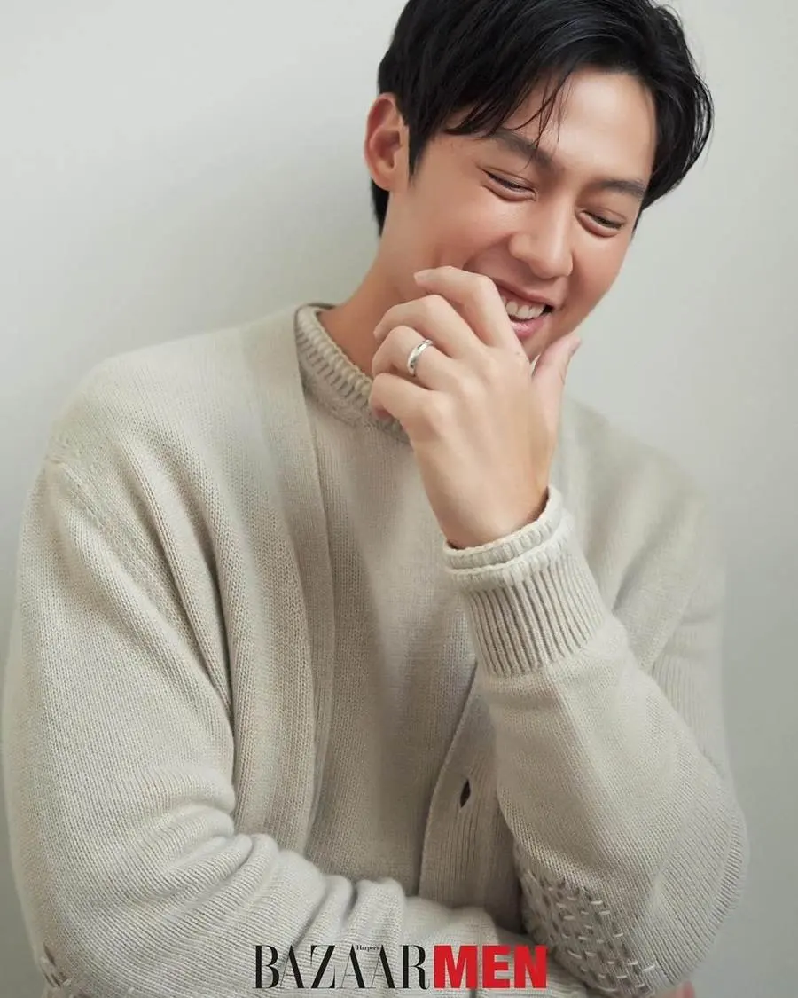 หมาก-ปริญ @ Harper&rsquo;s BAZAAR MEN Thailand January 2024