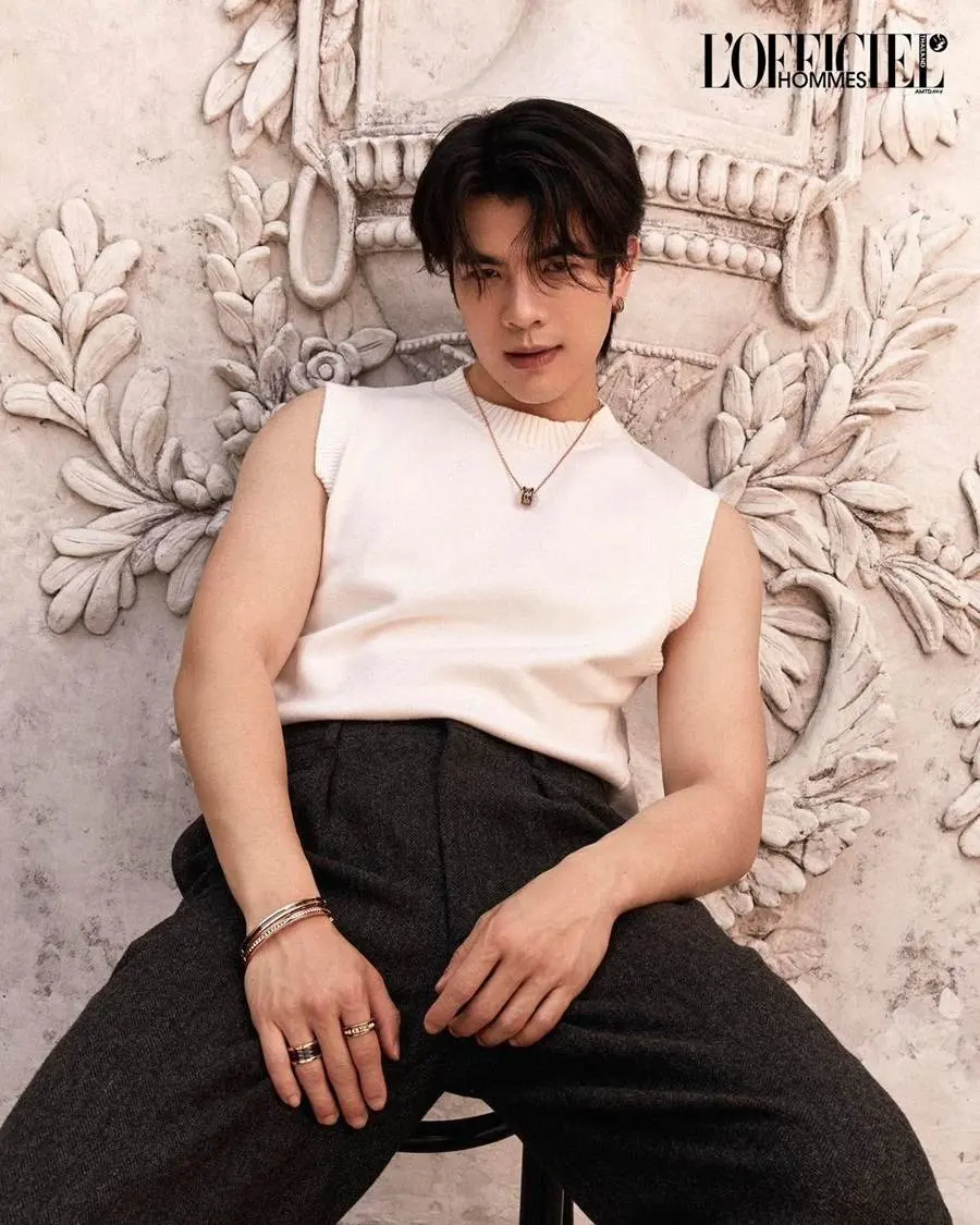 มาย-ภาคภูมิ @ L'Officiel Hommes Thailand February 2024