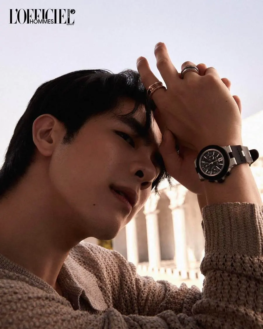 มาย-ภาคภูมิ @ L'Officiel Hommes Thailand February 2024
