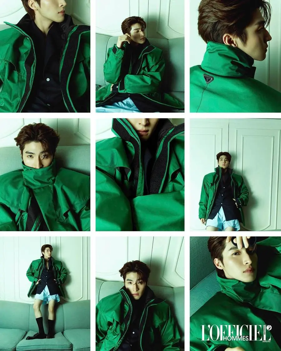 บลู-พงศ์ทิวัตถ์ @ L'Officiel Hommes Thailand Spring 2024