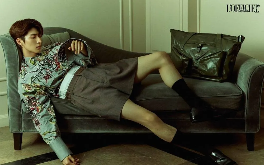 บลู-พงศ์ทิวัตถ์ @ L'Officiel Hommes Thailand Spring 2024