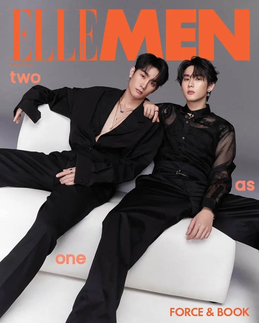 ฟอส-จิรัชพงศ์ & บุ๊ค-กษิดิ์เดช @ ELLE MEN Thailand February 2024