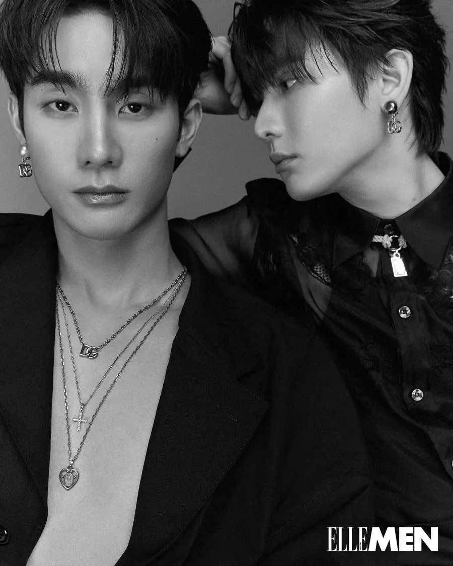 ฟอส-จิรัชพงศ์ & บุ๊ค-กษิดิ์เดช @ ELLE MEN Thailand February 2024