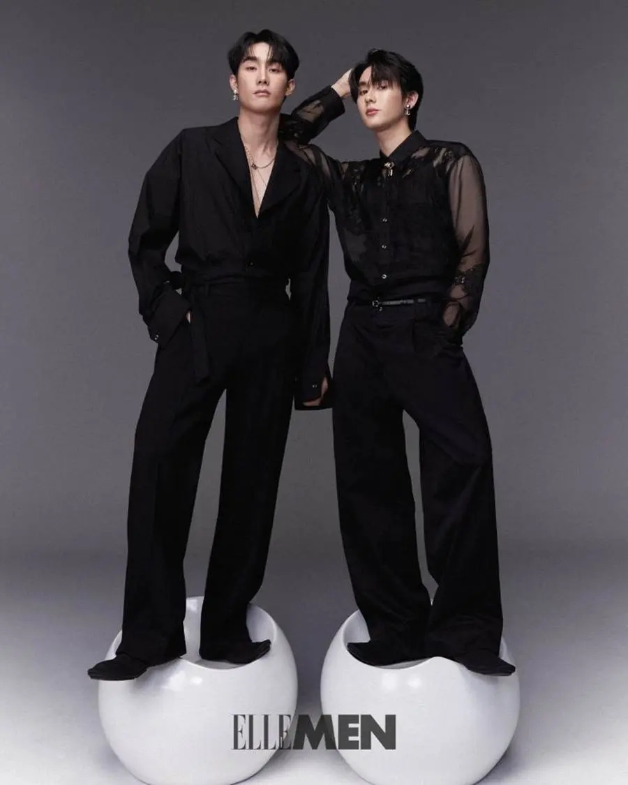 ฟอส-จิรัชพงศ์ & บุ๊ค-กษิดิ์เดช @ ELLE MEN Thailand February 2024