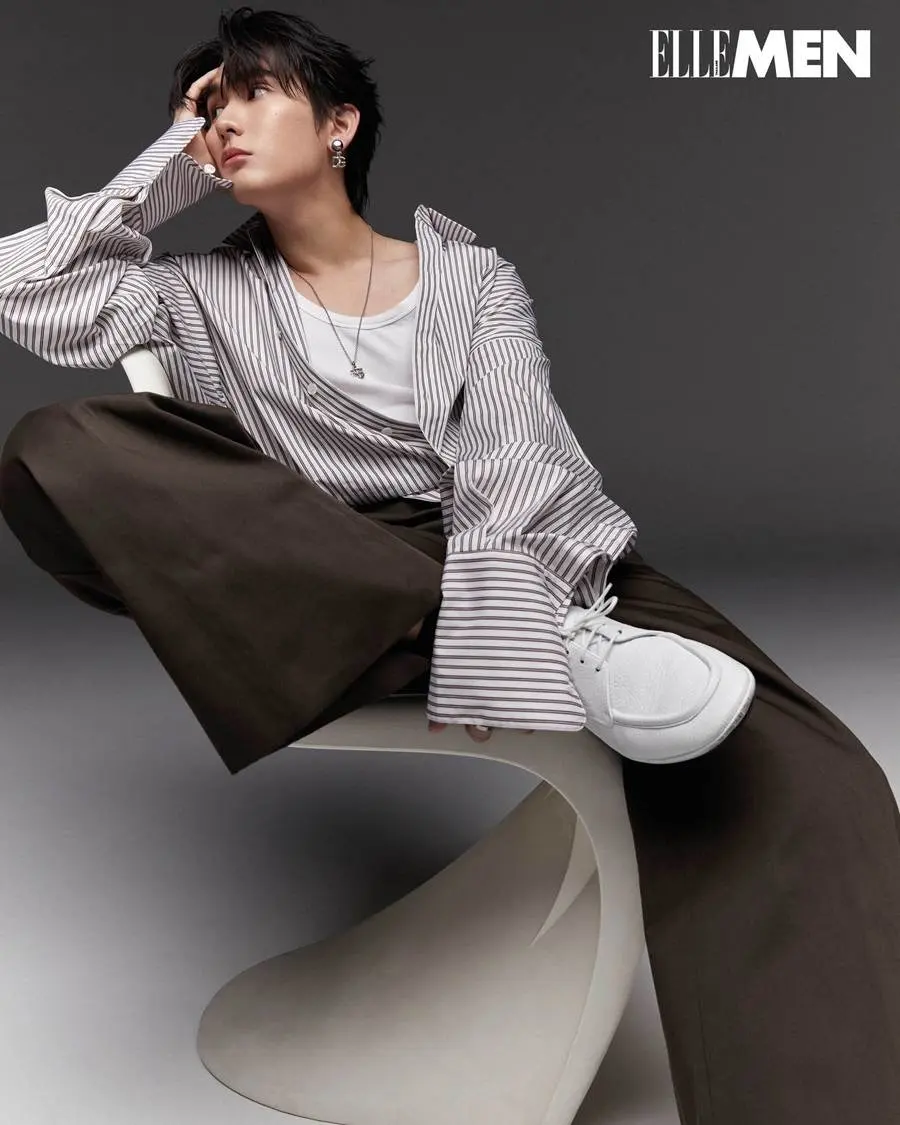 ฟอส-จิรัชพงศ์ & บุ๊ค-กษิดิ์เดช @ ELLE MEN Thailand February 2024