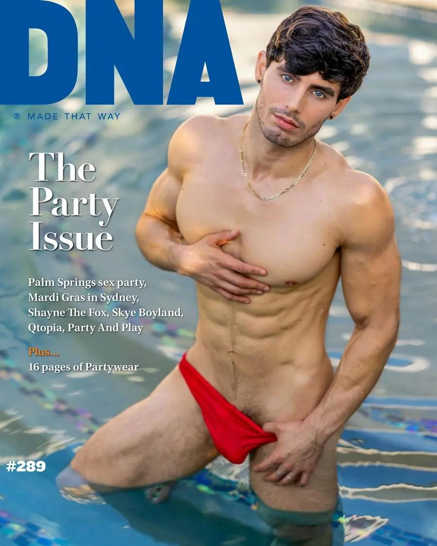 Shayne Arg&uuml;elles @ DNA Magazine issue 289 January 2024