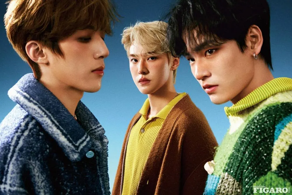 (NEWTHR3E) Yao Bonan, JiaYi & Xia Hanyu @ madame FIGARO Mode China January 2024