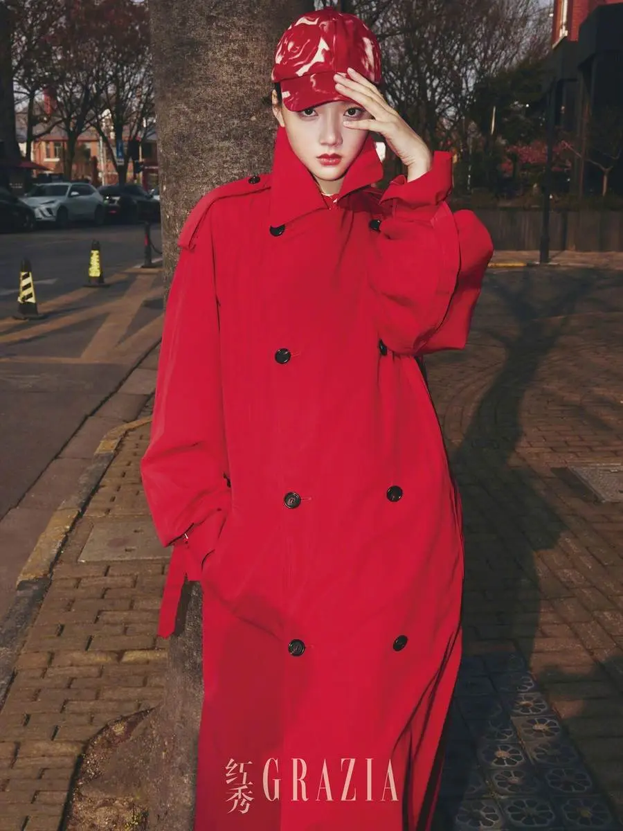 Ren Min @ Grazia China January 2024