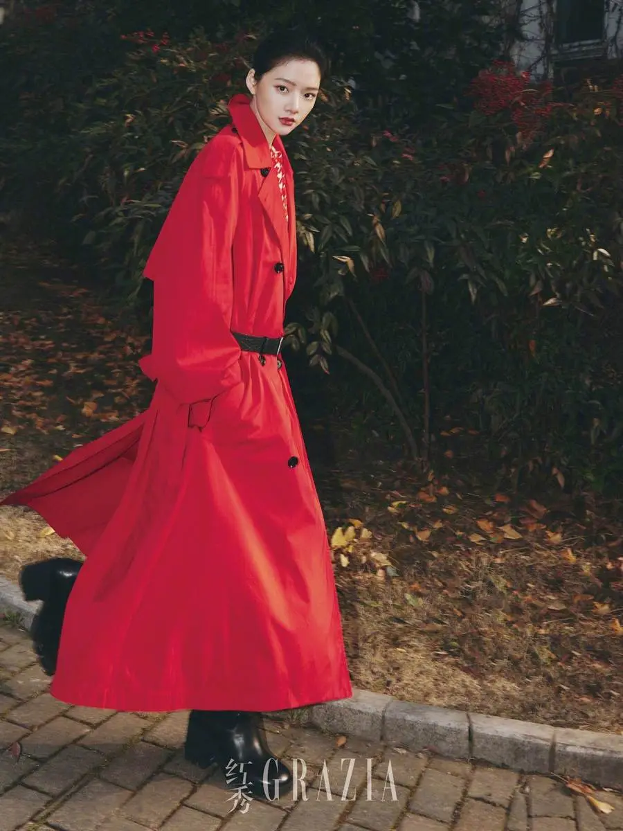 Ren Min @ Grazia China January 2024