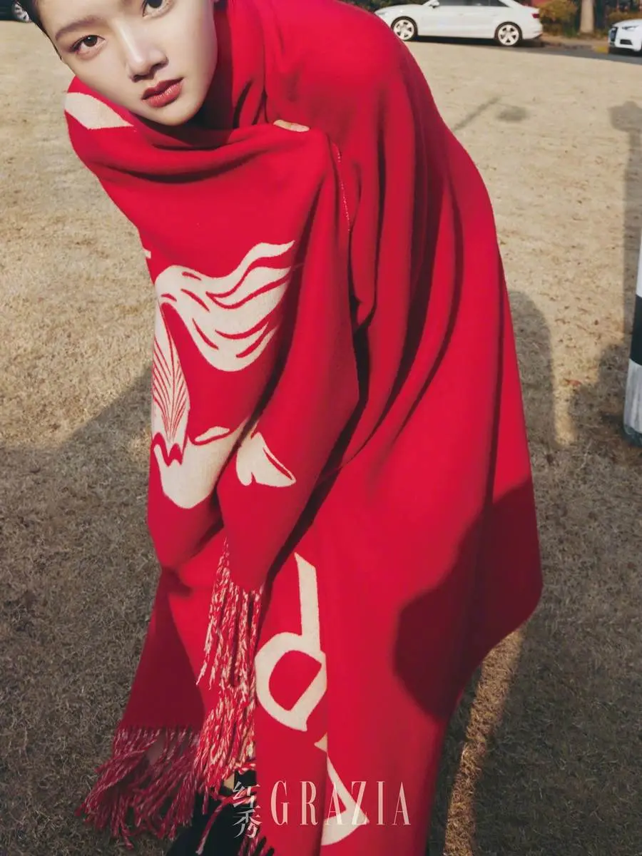 Ren Min @ Grazia China January 2024