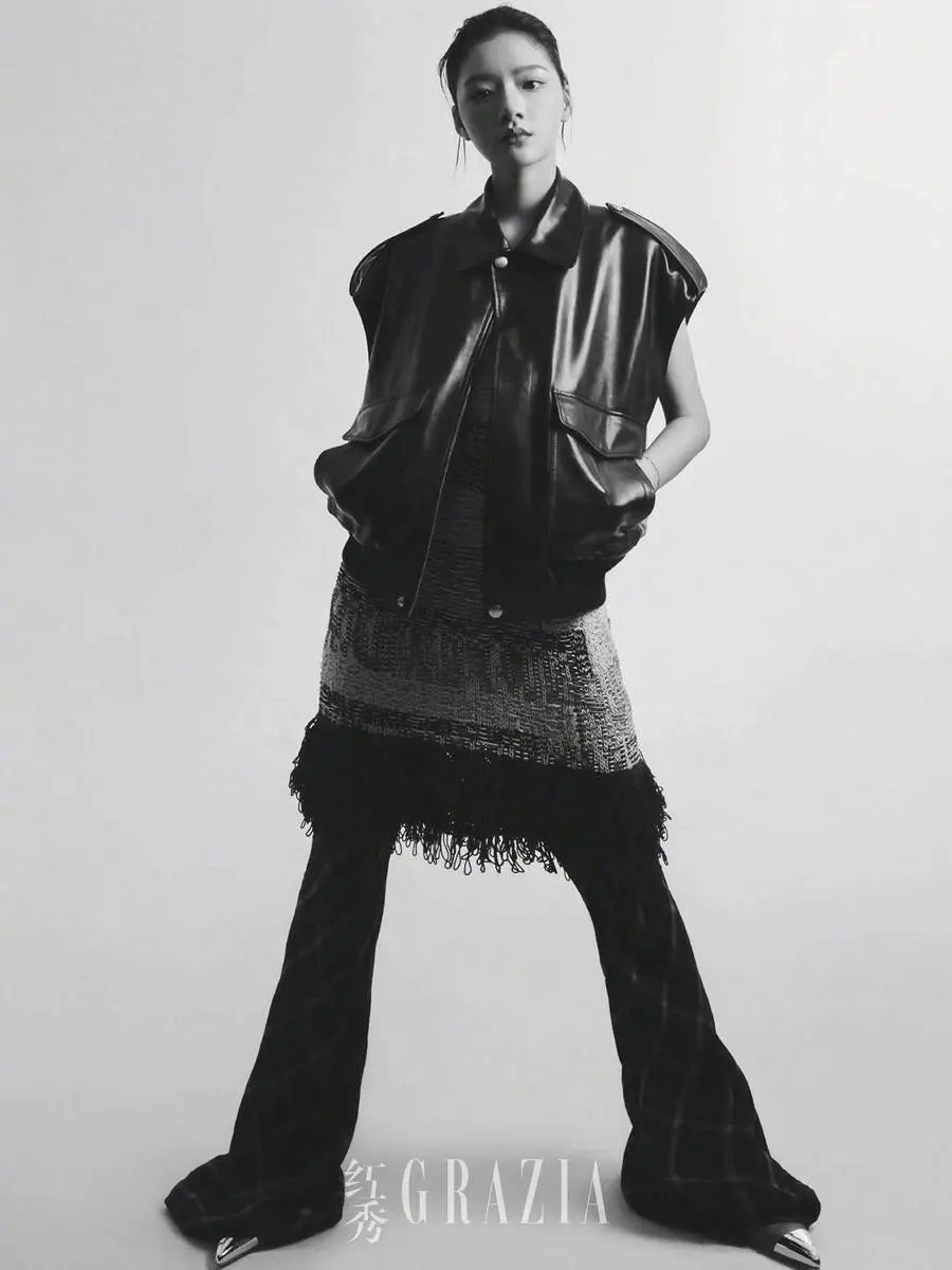 Ren Min @ Grazia China January 2024