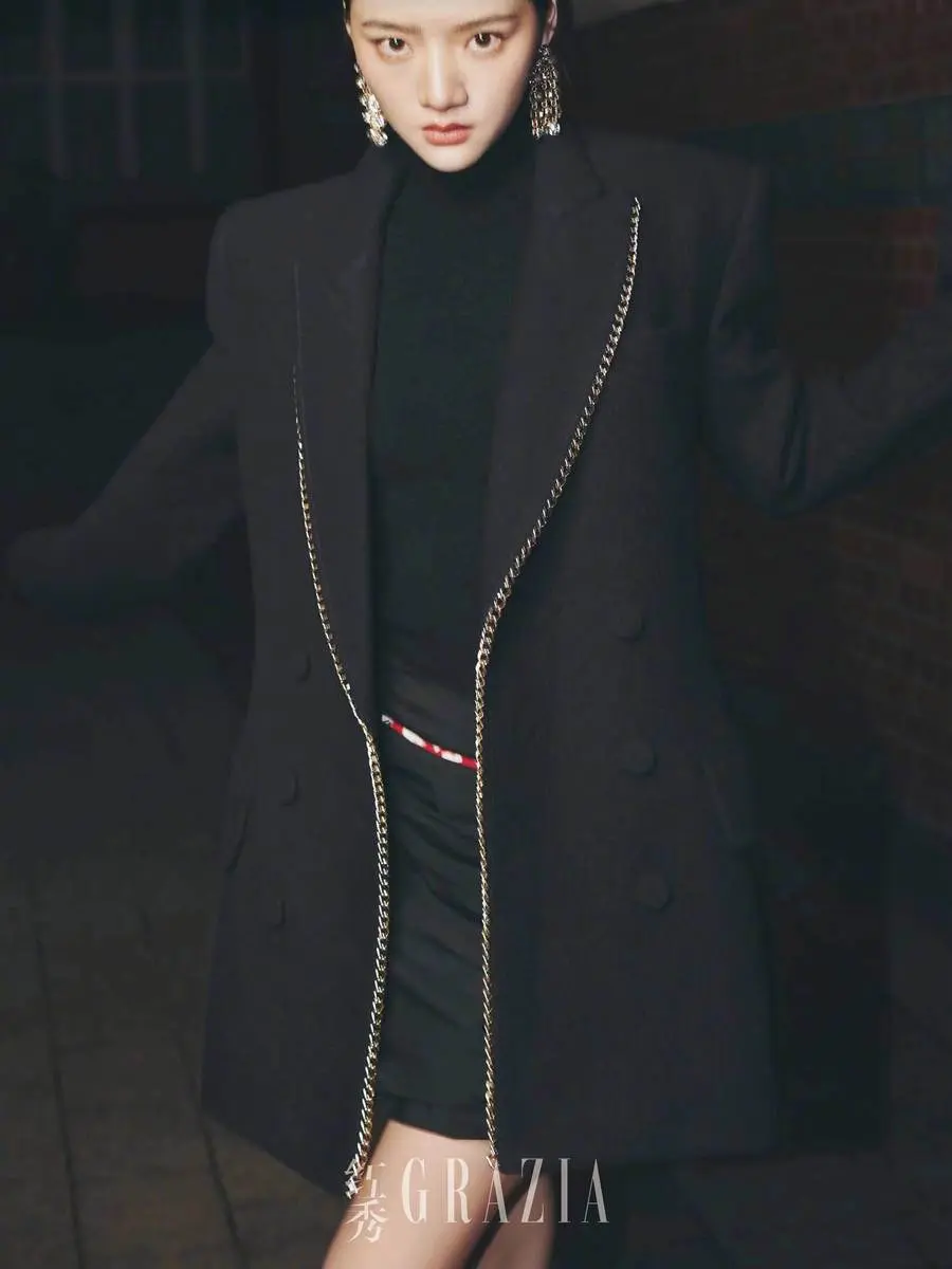 Ren Min @ Grazia China January 2024