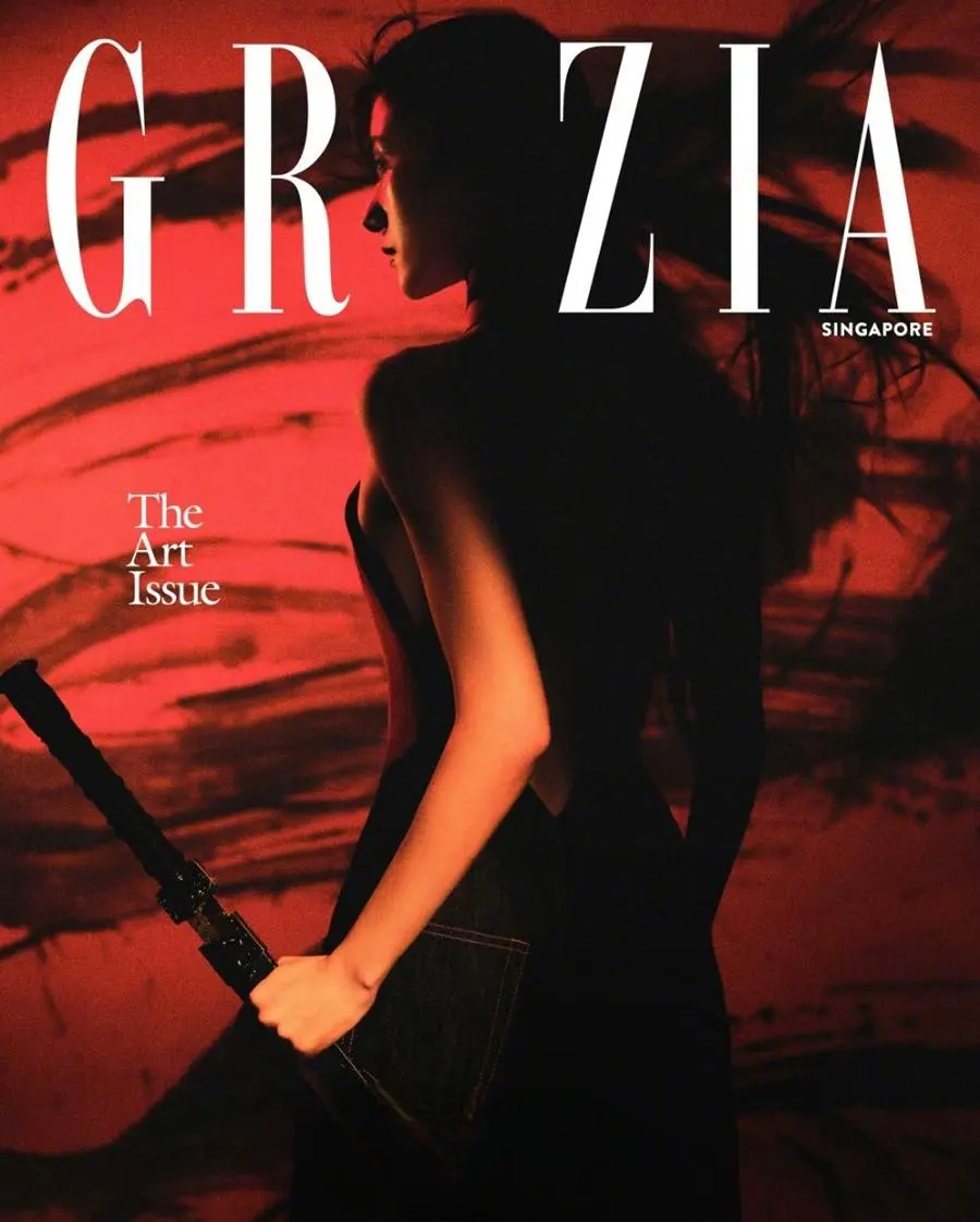NaRan @ Grazia Singapore February 2024