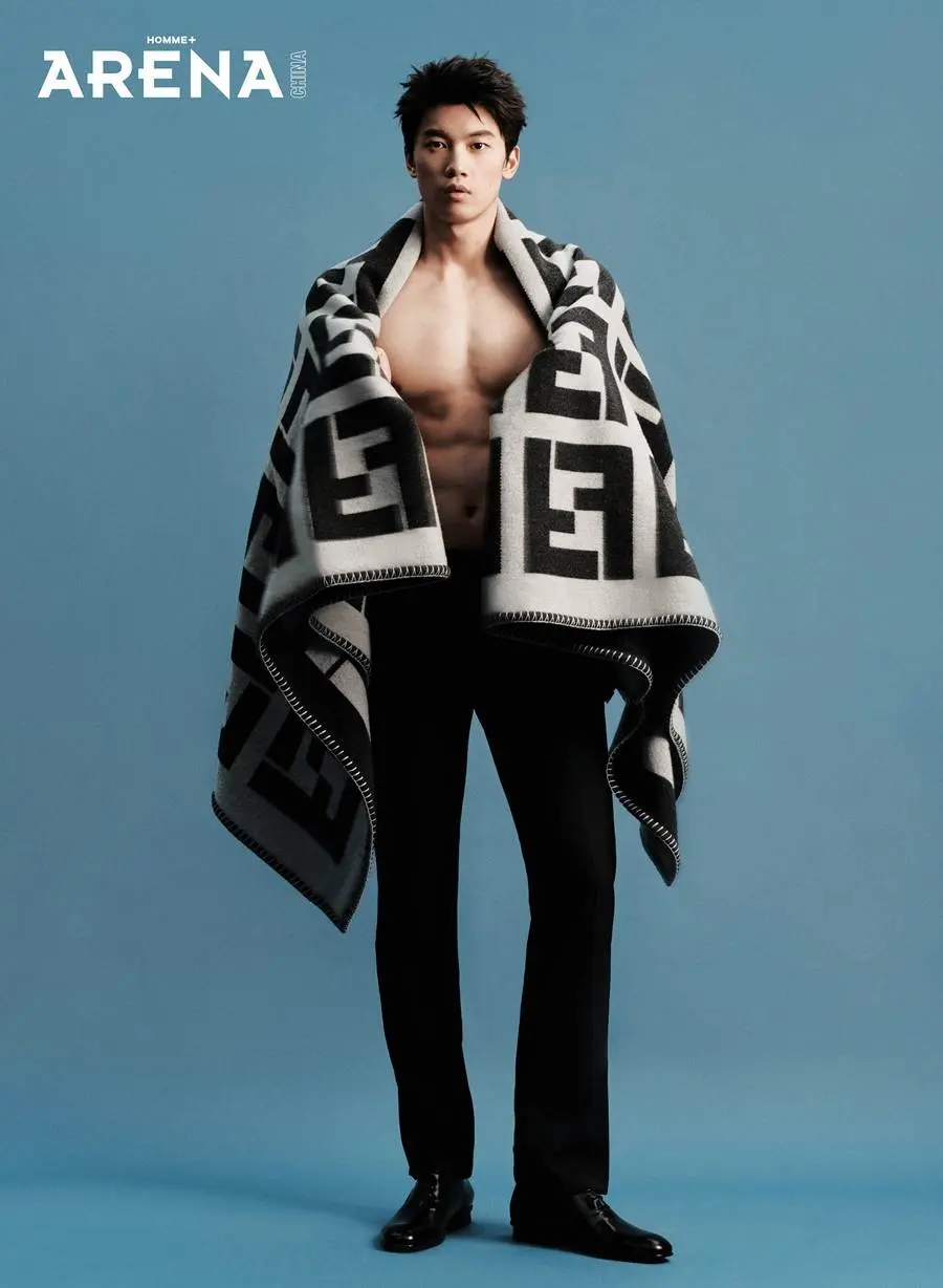 Wang Shun @ Arena HOMMES+ China February 2024