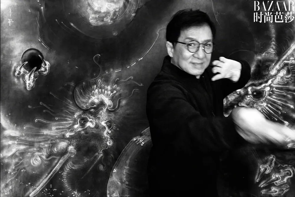 Jackie Chan @ Harper's BAZAAR China February 2024