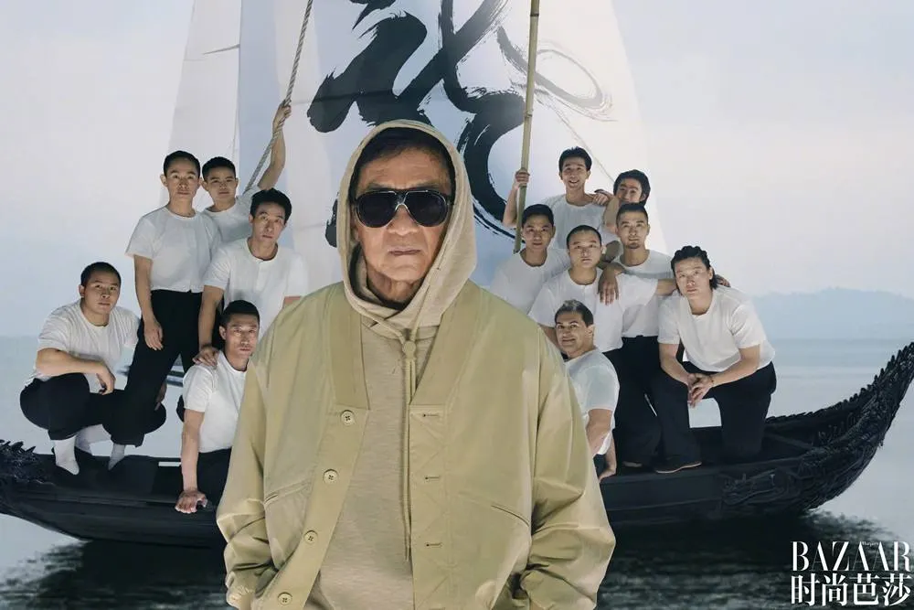 Jackie Chan @ Harper's BAZAAR China February 2024