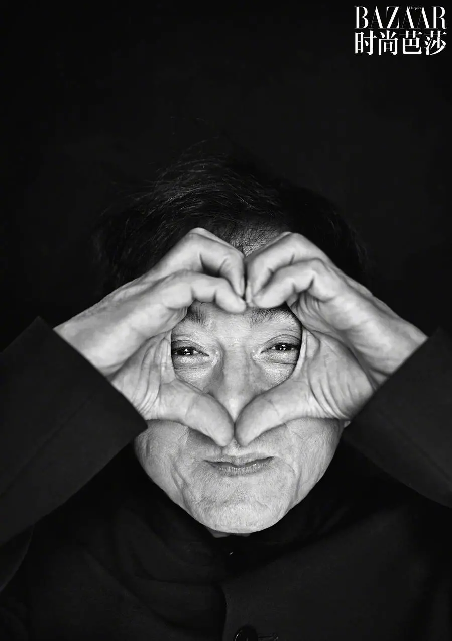 Jackie Chan @ Harper's BAZAAR China February 2024